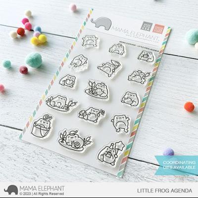 Mama Elephant Clear Stamps - Little Frog Agenda